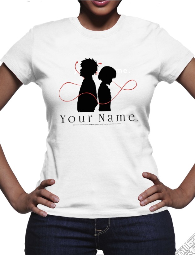 Your Name. - Logo (T-Shirt Donna Tg. Xl) gioco