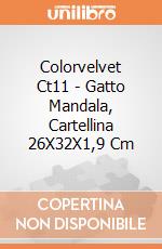 Colorvelvet Ct11 - Gatto Mandala, Cartellina 26X32X1,9 Cm gioco di Colorvelvet