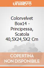 Colorvelvet Box14 - Principessa, Scatola 40,5X24,5X2 Cm gioco di Colorvelvet