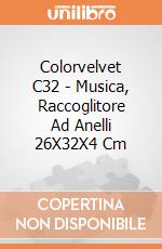 Colorvelvet C32 - Musica, Raccoglitore Ad Anelli 26X32X4 Cm gioco di Colorvelvet