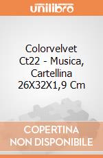 Colorvelvet Ct22 - Musica, Cartellina 26X32X1,9 Cm gioco di Colorvelvet