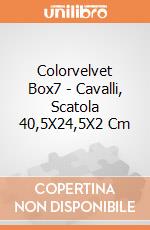 Colorvelvet Box7 - Cavalli, Scatola 40,5X24,5X2 Cm gioco di Colorvelvet