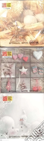 Giocoplast: 30 Tovaglioli Natale 38X38 Cm (Assortimento) giochi