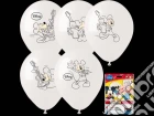 Casa Di Topolino (La) - Kit Palloncini Fantasia E Colora - 5 Palloncini Con Pennarelli gioco di Giocoplast