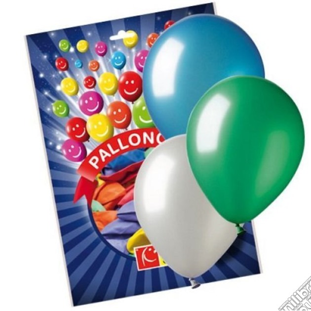 Giocoplast: Palloncino Metallizzato Large Assortito (14 Pz) gioco di Giocoplast