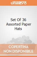 Set Of 36 Assorted Paper Hats giochi