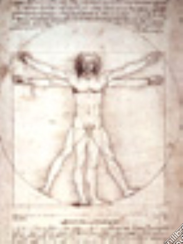 Leonardo, L'uomo Vitruviano puzzle di LEONARDO, L'UOMO VITRUVIANO