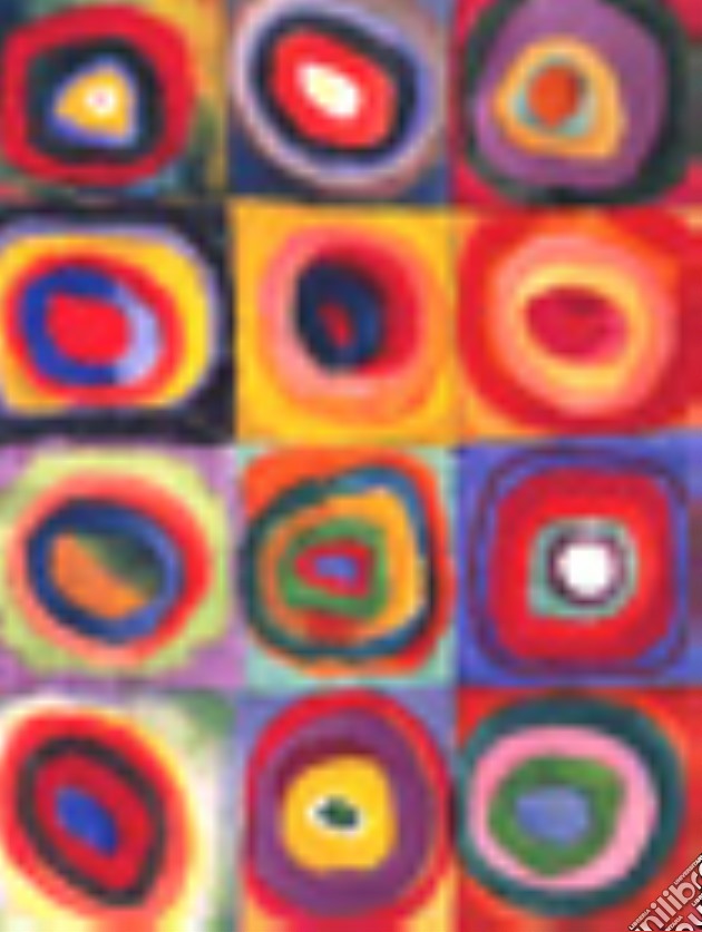 Kandinsky, Color Study puzzle di KANDINSKY, COLOR STUDY