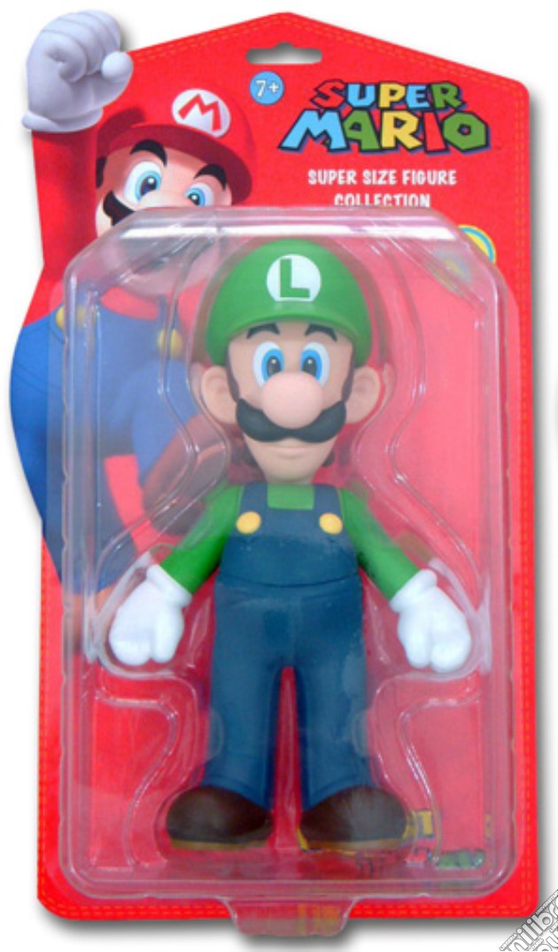 Action Figure Super Mario 23cm - Luigi gioco di FIGU