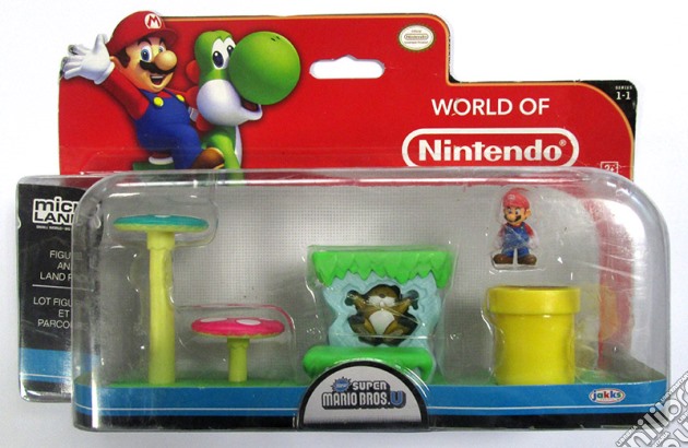 Micro Figure Nintendo Playset Mario gioco di FIGU