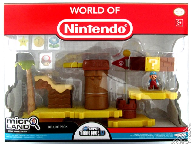 Micro Figure Nintendo Playset Ice Mario gioco di FIGU