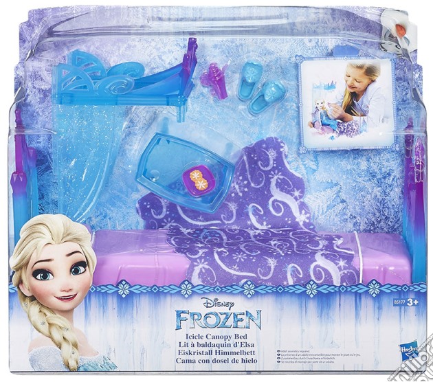 Frozen Scene Set Elsa Canopy Bed gioco di BAM