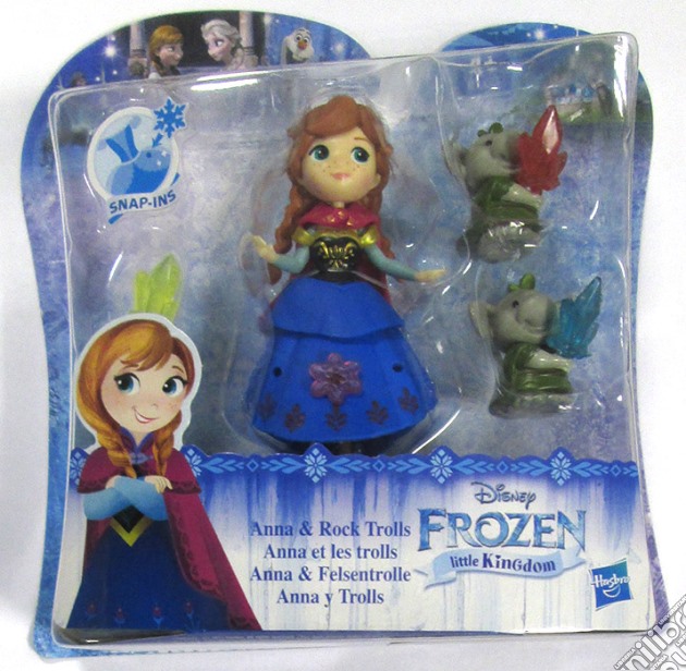 Frozen Small Doll Anna E Baby Troll gioco di BAM