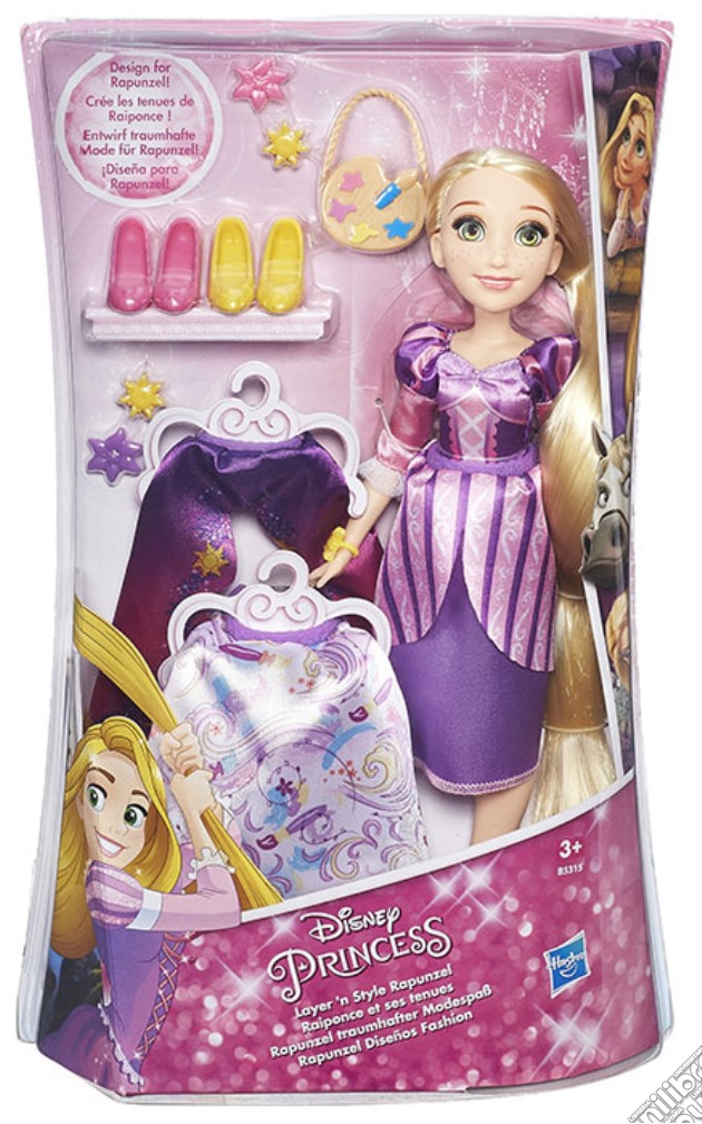 Disney Princ.Fashion Dress Rapunzel gioco di BAM