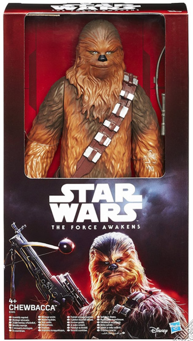 Figure SWars Per.30cm Dlx.Chewbacca gioco di FIGU