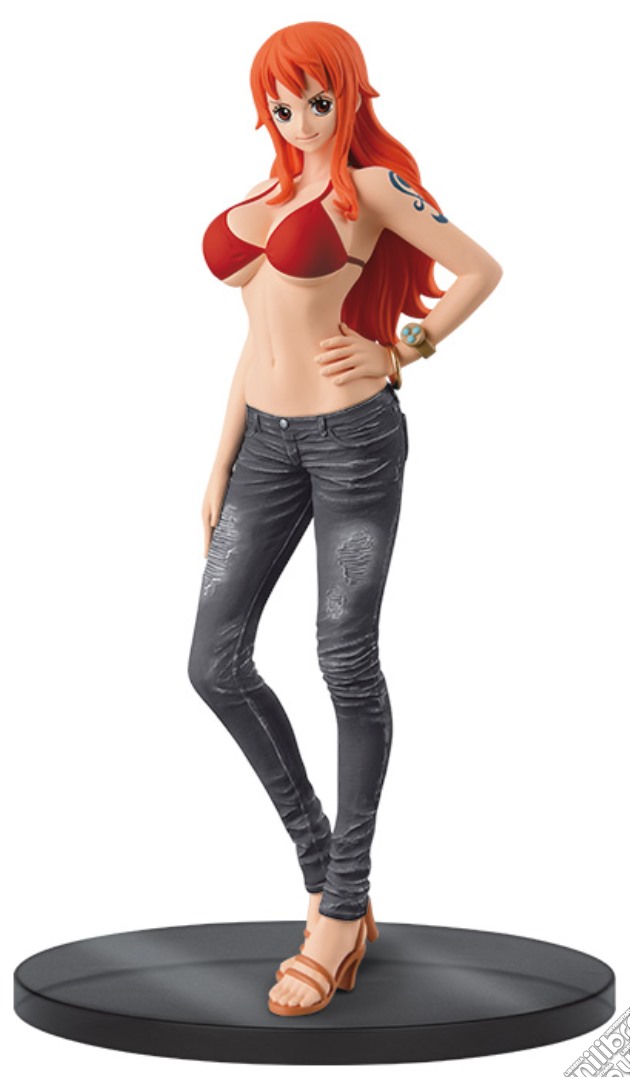 Figure One Piece Nami Jeans - Red gioco di FIGU