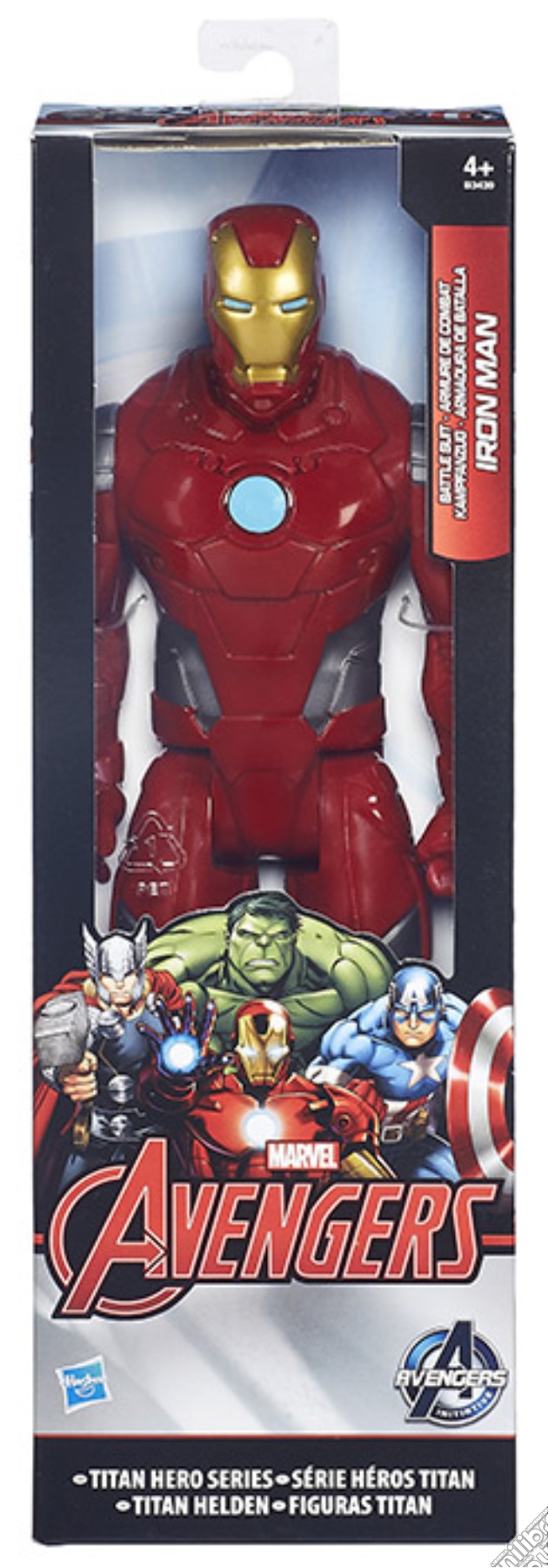 Figure M.Avengers 30cm Battle S.Iron Man gioco di FIGU