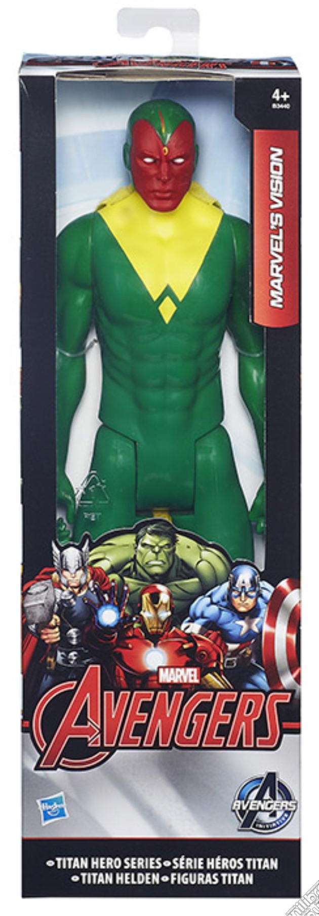 Figure M.Avengers 30cm Marvels Vision gioco di FIGU