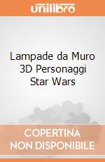 Lampade da Muro 3D Personaggi Star Wars gioco di GAF