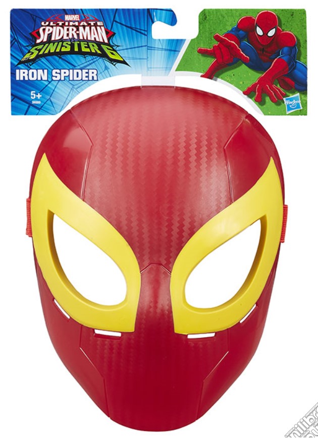 Maschera Spiderman Iron Spider gioco di GAF