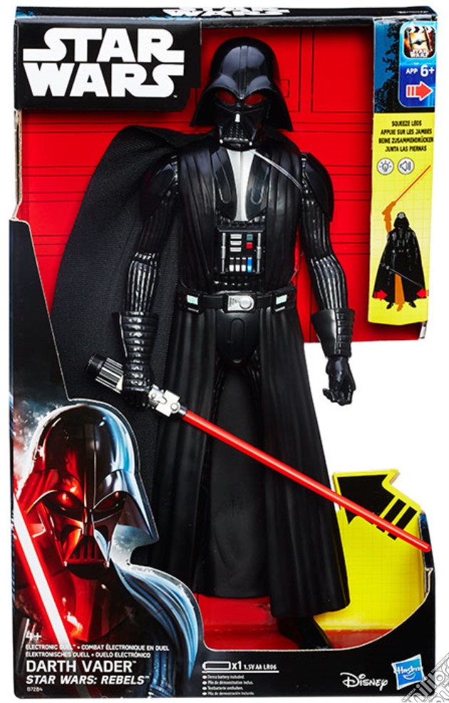 Figure Star Wars Darth Vader elettron. gioco di FIGU