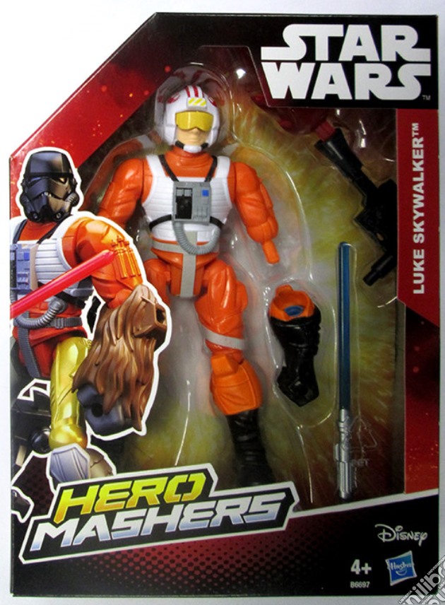 Figure Star Wars Ep7 Hero Luke Skywalker gioco di FIGU