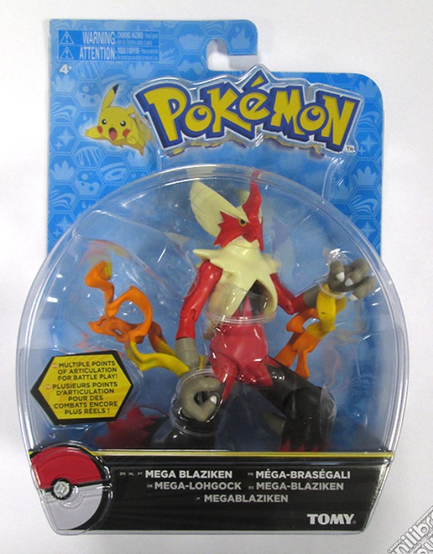 Figure Pokemon Blaziken gioco di FIGU