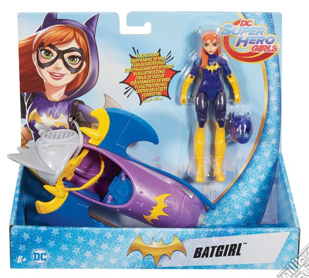 Figure DC SH Supergirl Batgirl + batjet gioco di FIGU