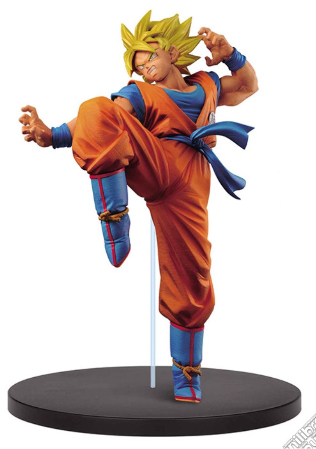 Figure DragonBall Goku Super Saiyan God gioco di FIGU
