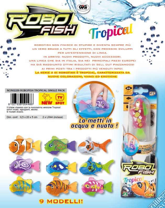 Robo Fish - Tropical - Single Pack gioco di Gig