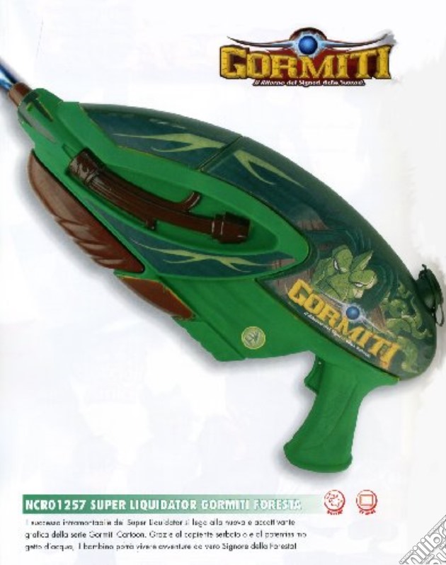 Gormiti - Foresta - Liquidator gioco di Gig