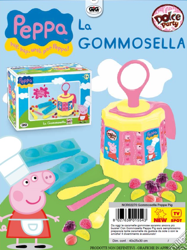 Peppa Pig - Dolce Party - La Gommosella gioco di Gig