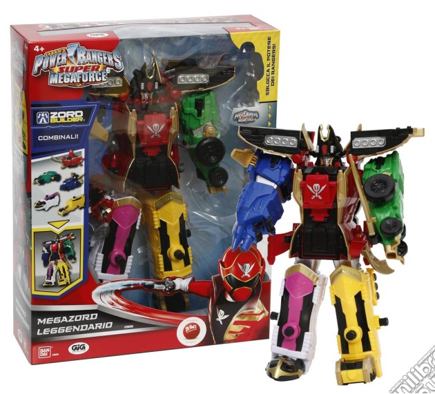 Power Rangers - Supermegaforce - Megazord Deluxe gioco di Gig