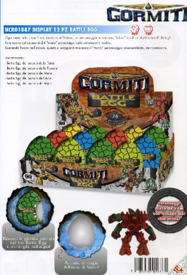 Gormiti - Serie Morphogenesis - Battle Egg gioco