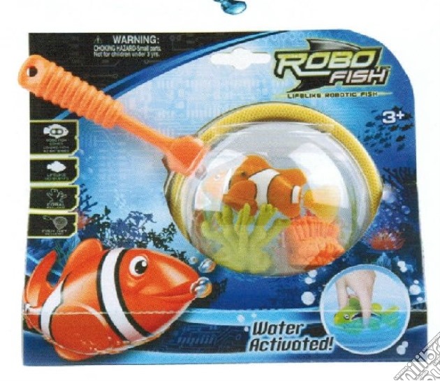 Robo Fish - Set Deluxe Con Rete & Coralli gioco di Gig