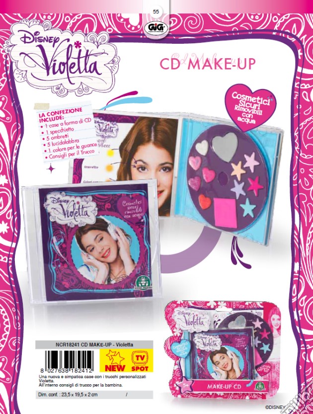 Violetta - Cd Make-Up gioco di Gig