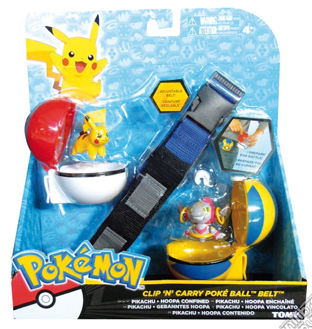 Pokemon cintura clip'n carry pokeball gioco di FIGU