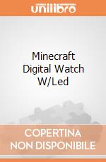 Minecraft Digital Watch W/Led giochi