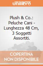 Plush & Co.: Peluche Cani - Lunghezza 48 Cm, 3 Soggetti Assortiti. giochi