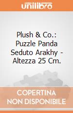 Plush & Co.: Puzzle Panda Seduto Arakhy - Altezza 25 Cm. giochi