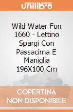 Wild Water Fun 1660 - Lettino Spargi Con Passacima E Maniglia 196X100 Cm gioco di Wild Beach Art