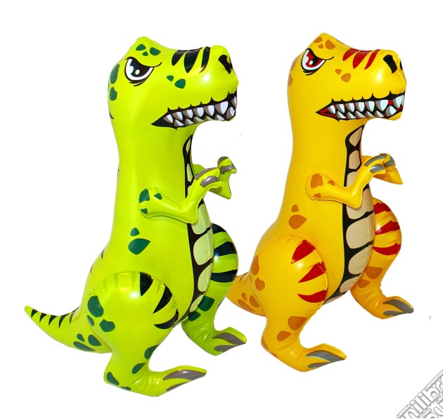 Wild Water Fun: Mini Dinosauro Gonfiabile T-Rex 40 Cm (Assortimento) gioco di Wild Beach Art