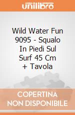Wild Water Fun 9095 - Squalo In Piedi Sul Surf 45 Cm + Tavola gioco di Wild Beach Art