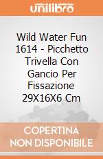Wild Water Fun 1614 - Picchetto Trivella Con Gancio Per Fissazione 29X16X6 Cm gioco di Wild Beach Art