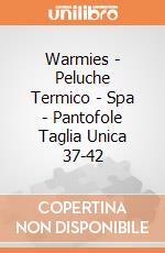 Warmies - Peluche Termico - Spa - Pantofole Taglia Unica 37-42 gioco di Warmies