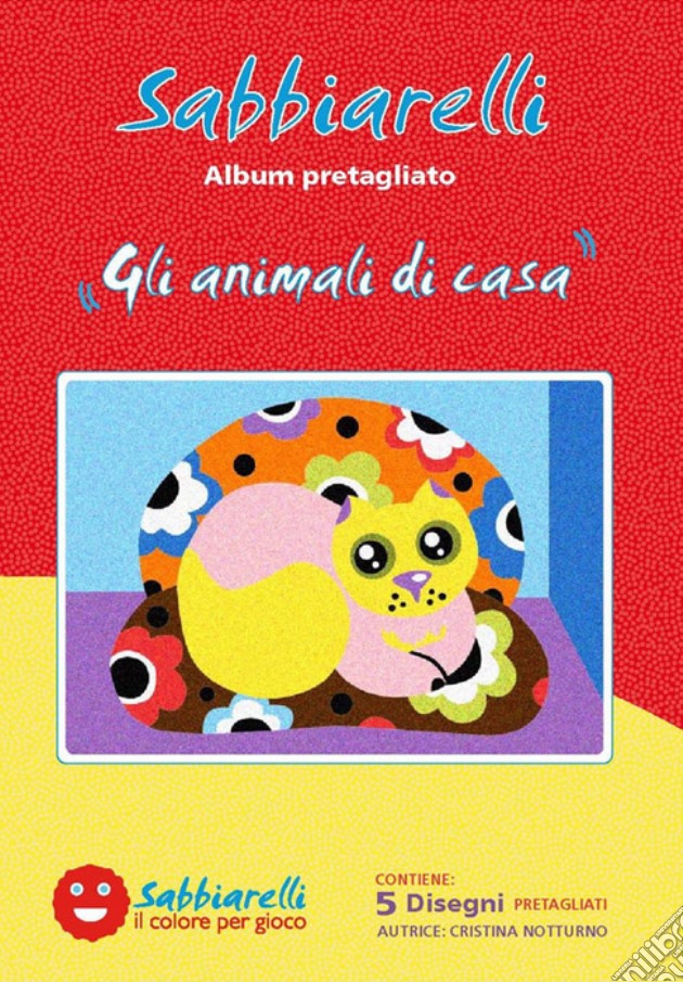 Sabbiarelli Album Gli Animali di Casa gioco di CREA