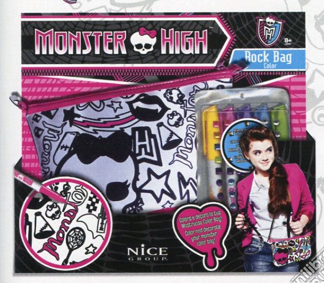 Monster High - Borsa Rock Da Colorare gioco di Nice