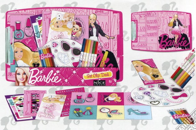 Barbie - Set Clip Desk gioco di Nice