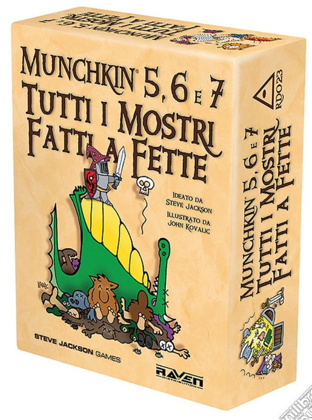 Munchkin 5, 6 e 7 - Tutti i Mostri Fatti gioco di GTAV