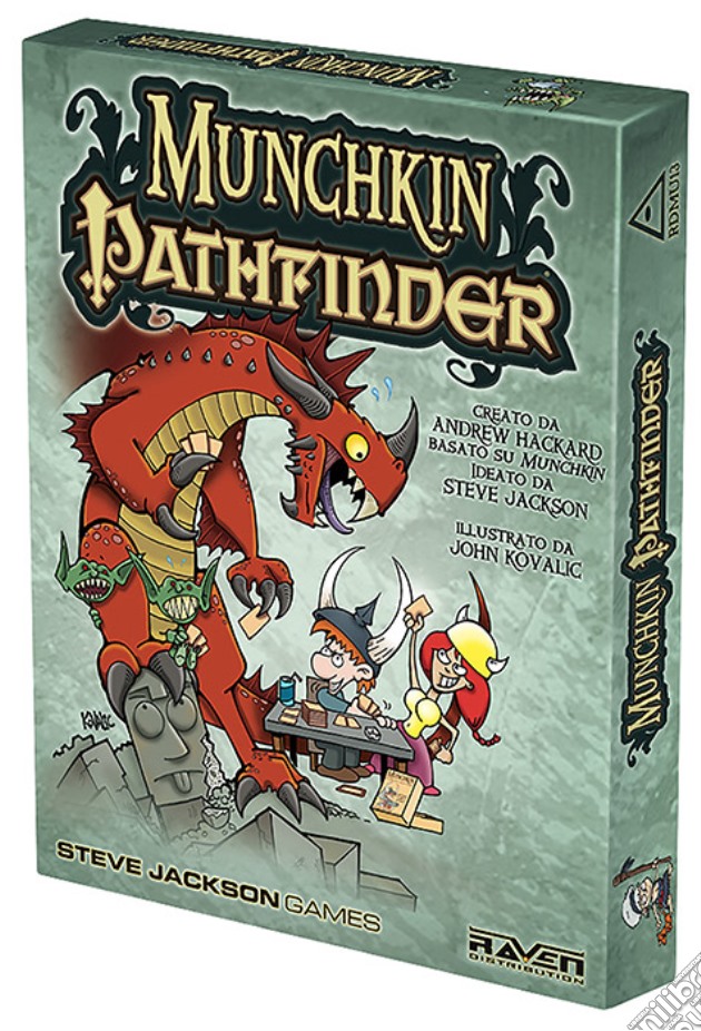 Munchkin Pathfinder - Ed. Italiana gioco di GTAV